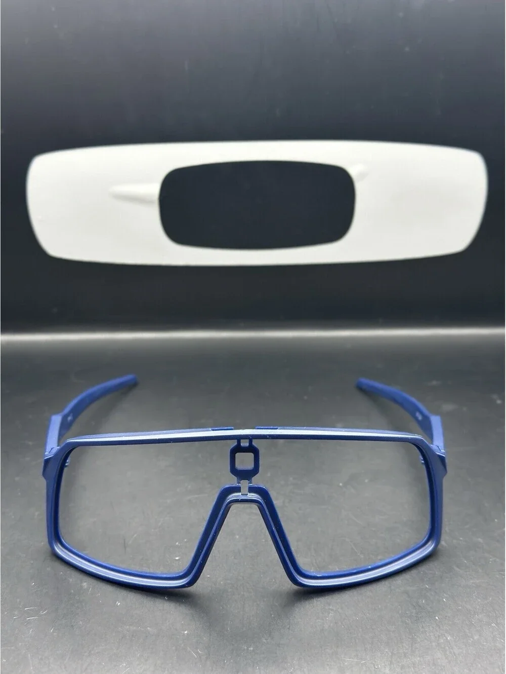 Oakley Sutro Matte Navy Frame (No Icons)